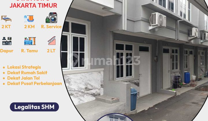 Cluster 2 Floor Non Carport Jl Kamboja Utan Kayu East Jakarta 2