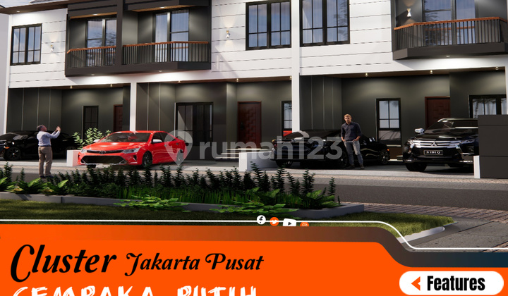 Elegant Modern Cluster, Strategic Location, 2 Floors, Cempaka Putih Tengah XXXI, Central Jakarta Elegant Modern Cluster, Strategic Location, 2 Floors, Cempaka Putih Tengah XXXI, Central Jakarta