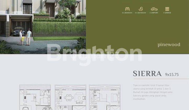 RUMAH MEWAH DIJUAL  GRAND KENJERAN 3 LT TIPE EVODIA LEBAR 9 M 2