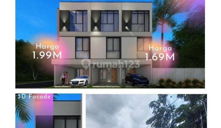 Rumah Baru Strategis Area ,cocok Untuk Pasangan Muda Milenial,dekat,ke Mall,rumah Sakit,sekolah ,akses Ke Tranportasi Mudah Di Jangkau Harga Discount  2