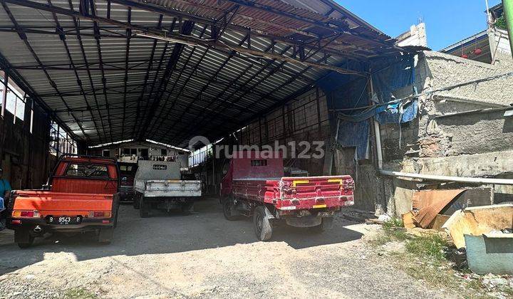 Lahan Bagus Jarang Ada Akses Dekat Ke Jalan Tol Cocok U/ Central Kitchen, Workshop,kos2 Jalan Akses Mobil 2 Lebih Area Bisnis Sekali Zona Komersil   2