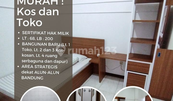 Ruko 4 Lantai Dan Kost Aktif di Dewi Sartika Tengah Kota Bandung 1