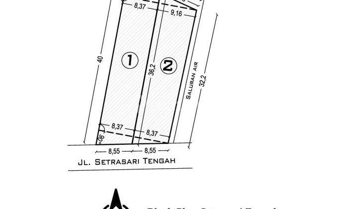 Fro Sale 2 Kavling Di Setra Sari Tengah, Pasteur Bandung 1