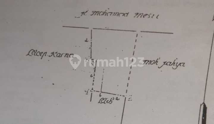 Rumah itung tanah Jl H.Mesri, sayap kebon kawung / pasirkaliki