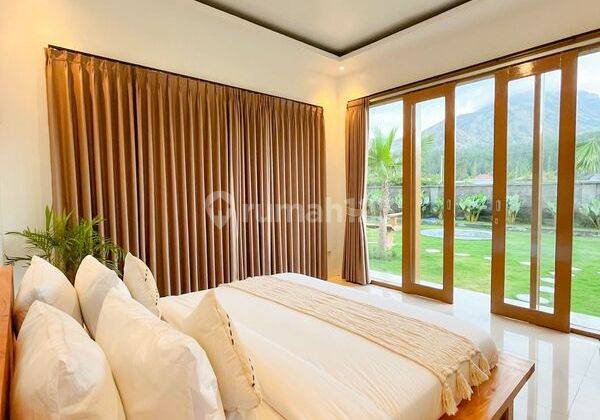 Land Plus 2 Bedroom Villa Building with Mount Batur View in Kintamani Bangli