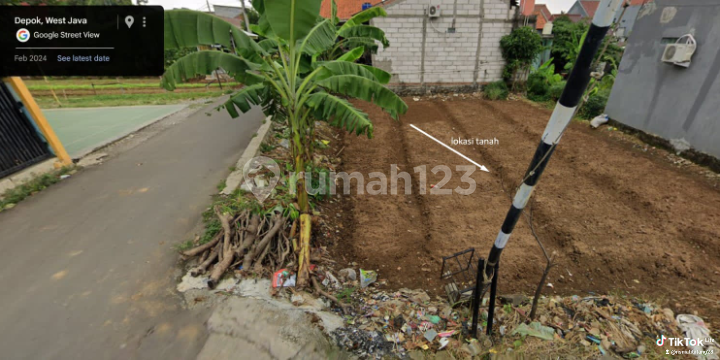 Dijual Tanah di Krukut Limo Depok SHM