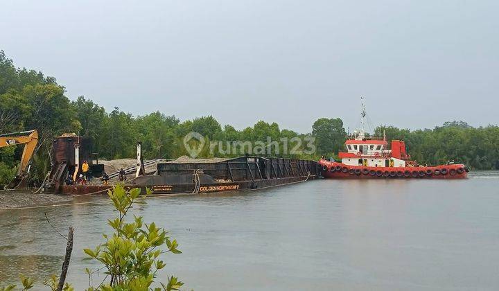 Pelabuhan Semoi Tepi Sungai Dekat IKN Sudah Berizin 1.5Ha Mentawir PPU 2