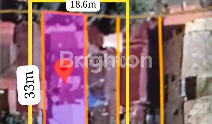 Tanah Komersial Poros Jalan Karang Rejo Datar