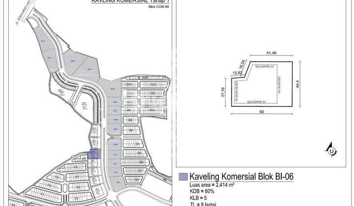 Kavling Komersial Grand city Balikpapan Gerbang IKN Strategis Premium 2