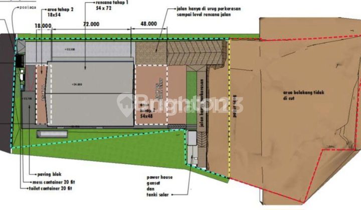 Gudang Besar Kariangau Balikpapan Dekat Pelabuhan