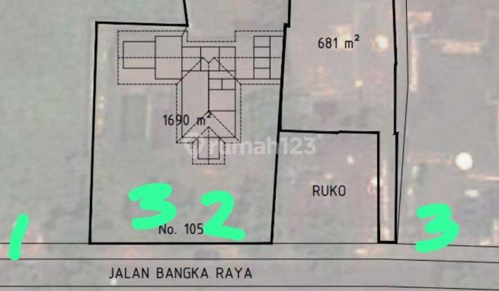 Tanah Komersil di Bangka Jaksel Harga Dibawah Harga Pasar Njop 2