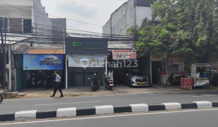 Tanah +Bangunan Komersil Murah di Jl Raya Kebayoran Lama Jaksel 
 1