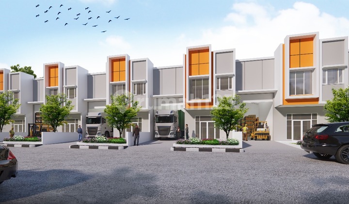 Modern Warehouse in the Surya Grand Cisoka Balaraja Warehouse Area