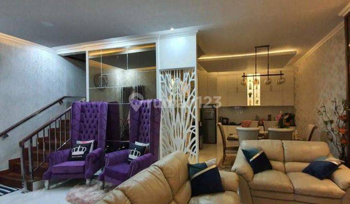 Jual rumah full furnished cantik sekali dalam perumahan karens mau pindah tugas paradise park tangerang muraaahhh 2