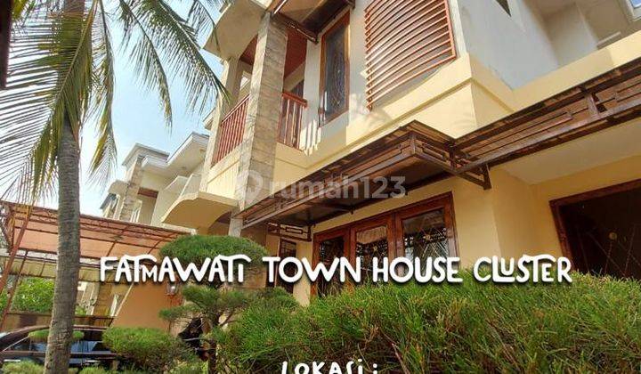 Dijual rumah dalam town house di fatmawati sangat bagus dan keren luas dan asri harga nego cocok buat expatriat 1