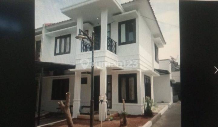 Dijual cepat town house di mahoni town house ragunan pasar minggu murahh bisa nego posiai hoek 1