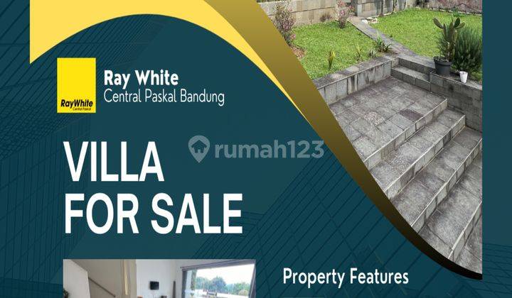 Rumah Villa Cantik, Komersil, SHM, Di Punclut, Lembang 1