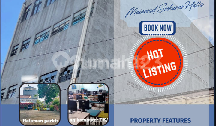 Negotiable, Building, Strategic Location, Main Road Soekarno Hatta, Bandung