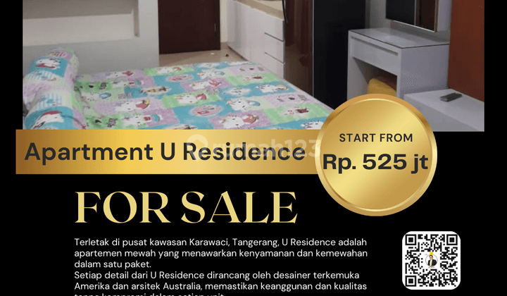 Bagus, Apartment  U Residences, Strata Title, Karawaci, Tangerang 1