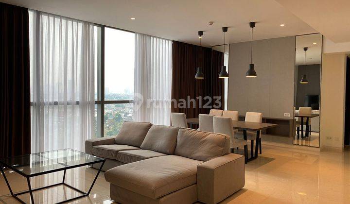 Apartemen Casa Domaine 2 Kamar Tidur / 2 Bedroom Furnished di Karet Tengsin , tanah abang , sudirman 1