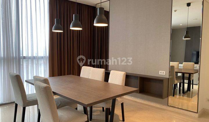 Apartemen Casa Domaine 2 Kamar Tidur / 2 Bedroom Furnished di Karet Tengsin , tanah abang , sudirman 2