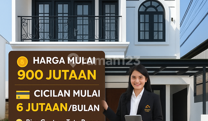 Hunian Modern Classic, Selangkah Ke Jakarta - Harga 900 Jtan All In