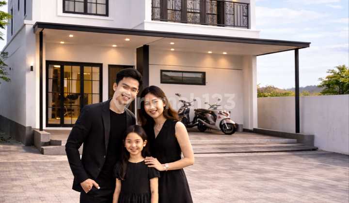 Rumah Eropa Modern 2 Lantai Siap Huni Dekat Mako Brimob