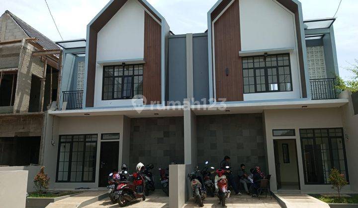 Ready Rumah 2 Lantai scandinavian di Jl radar auri Baru 1