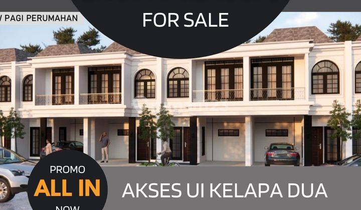 Rumah Impian 2 Lantai di Jl H.icang kelapa 2 SHM 1