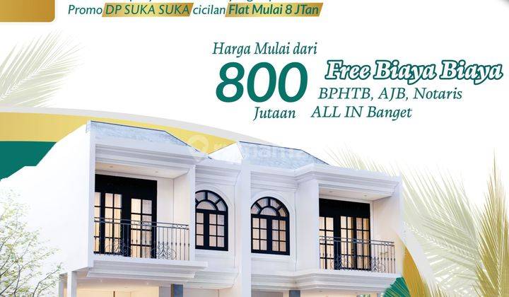 Rumah Mewah Modern 2 Lantai Dp Suka-Suka 1