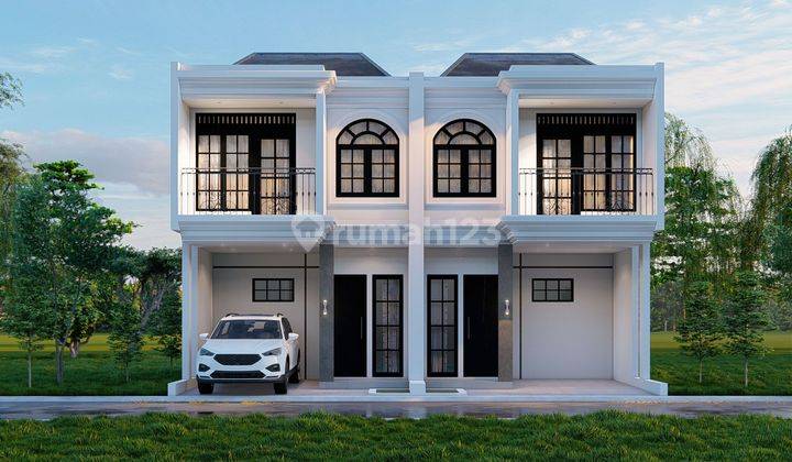 Rumah Mewah Modern 2 Lantai SHM di Jl H icang kelapa dua 1