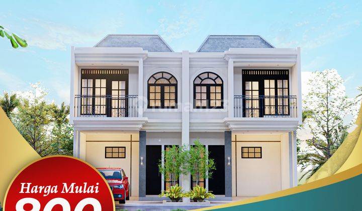 Rumah Mewah Modern 2 Lantai SHM dekat Gunadarma 1