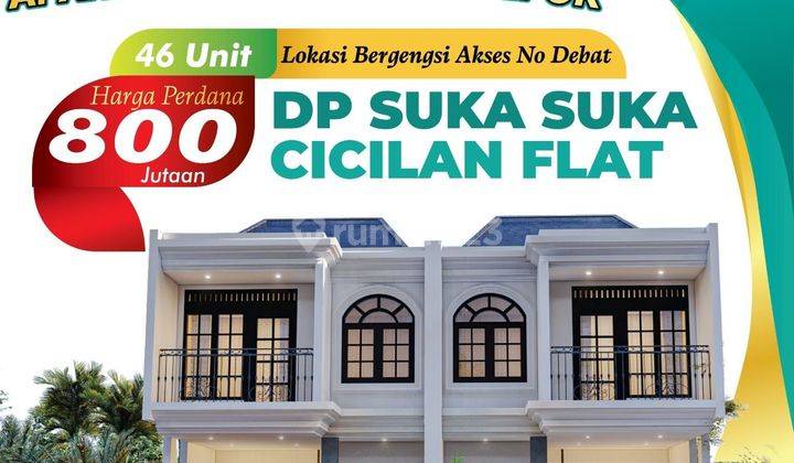 Rumah Mewah Eropa 2 Lantai di Jl kelapa dua SHM 1