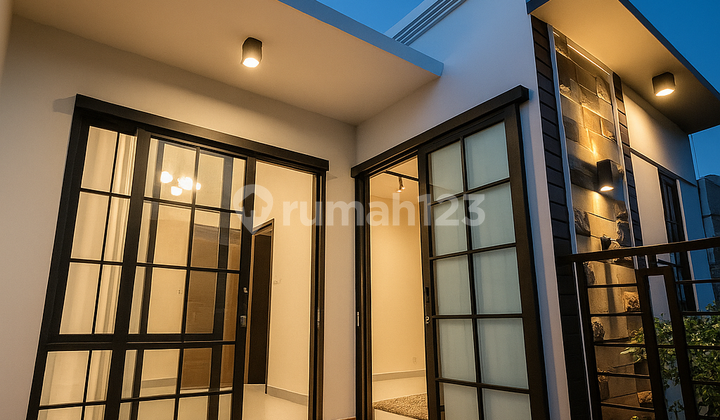 Hunian Strategis Dekat Tol & Stasiun Lrt, Siap Huni Gaya Bali. Hot Deals !! 