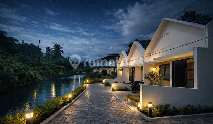 Rumah Tepi Sungai Sudah Siap Huni Suasana Alam 2