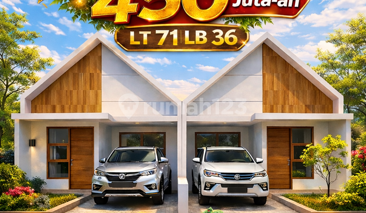 Rumah Siap Huni Dekat Jakarta. Cibinong Riverside Karadenan