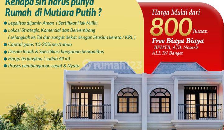 New Cluster Rumah Eropa Modern 2 Lantai Shm 2