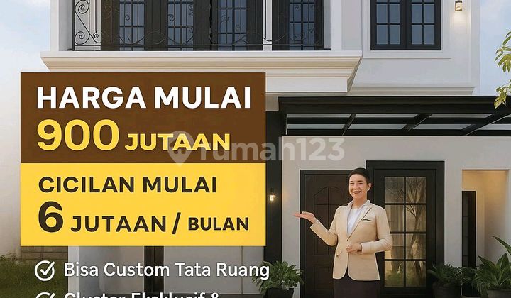 Rumah Siap Huni 900 Jtan Dekat Mako Brimob Kelapa Dua Depok