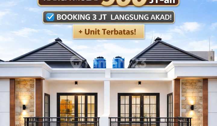 Rumah Siap Huni 2 Lantai dengan Balkon yang Luas Rumah Siap Huni 2 Lantai dengan Balkon yang Luas