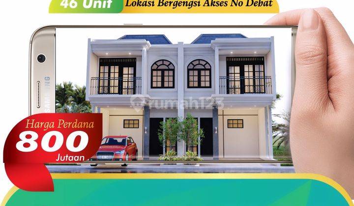 Tunda Beli Rumah Baru Anda - Segera Survey Mutiara Putih Kelapa Dua Depok 2