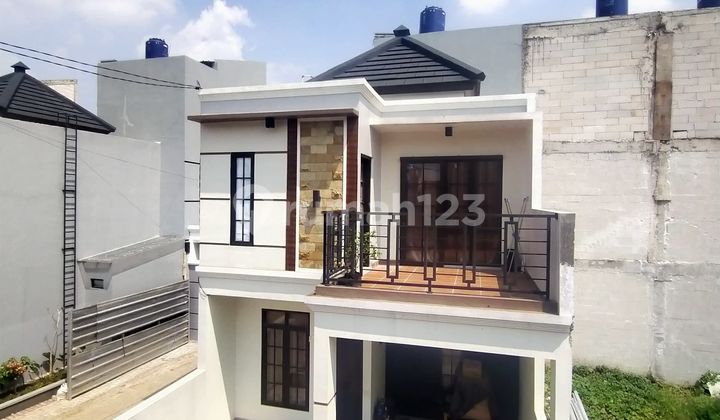 Rumah Siap Huni Cantik Gaya Bali Modern 2 Lantai Pinggir Jalan 2