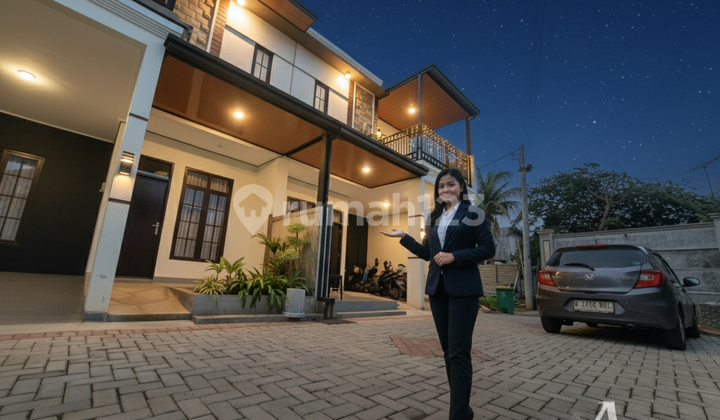 House Near LRT & Highway - Modern Bali Concept, Only 6 Units Left!