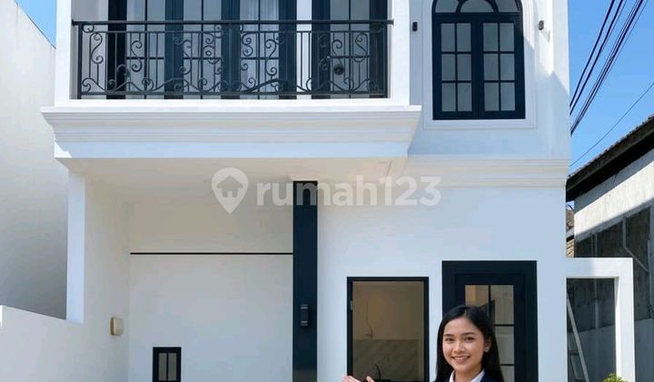 Siap Huni Rumah Eropa Modern 2 Lantai 