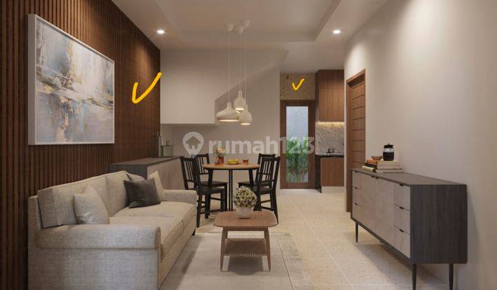 Rumah Indent 2 Lantai 3 Kamar Modern di Sesetan Denpasar 1