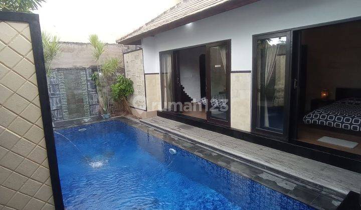 Rumah Villa Modern Sudah Furnished di Kawasan Elite Renon 1