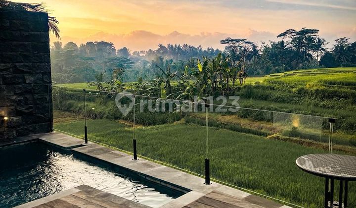Leasehold 30 Years Villa With Rice Field View In Ubud Leasehold 30 Years Villa With Rice Field View In Ubud