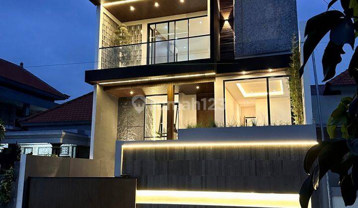 Contemporary Modern 3 Storey Luxury House in West Denpasar Bali 1