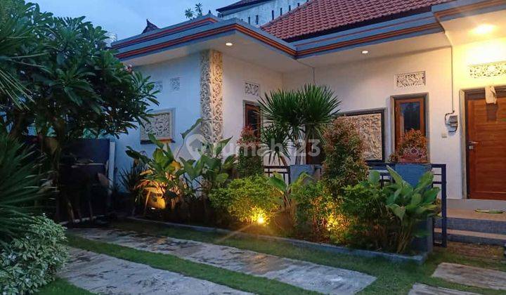 Rumah Murah 3 Kamar 1 Lantai Full Furnished di Renon Denpasar Selatan 1