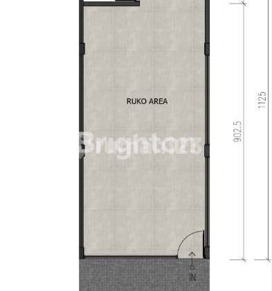 RUKO SHOP 1 LANTAI IN CANGGU AREA RAMAI TURIS 2