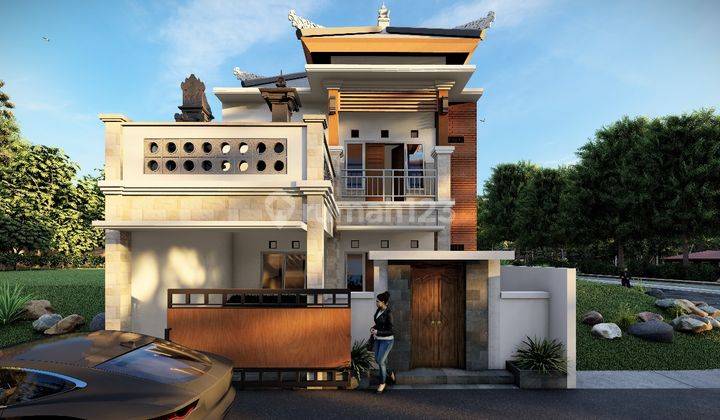 Rumah Indent Baru 2 Lantai Dekat Living World di Gatsu Bali 1